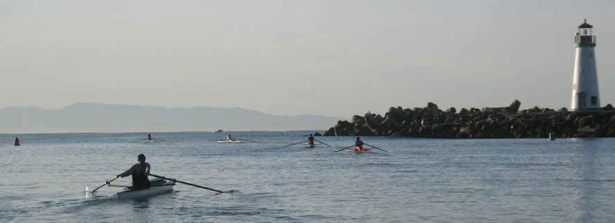 Rowing Santa Cruz