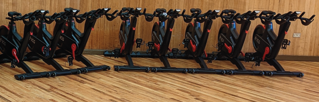 IC7 Indoor Stationary Bicycles by Life Fitness in the East Field House Complex